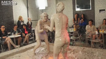 Muddy Wrestling: Raging Regina vs.The Cinnamon Buns Screencap 69 on sinx.preview.netperv.com