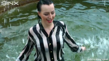 Hot Babe's Wet And Messy Outdoor Cool Down Screencap 26 on sinx.preview.netperv.com