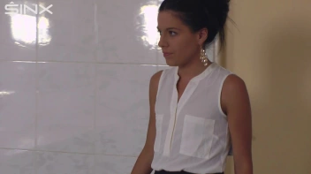 Raven Haired Babe Shampoos And Lathers Up Screencap 1 on sinx.preview.netperv.com