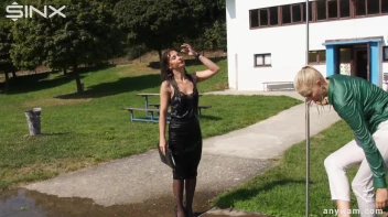 Gorgeous Girls Get Wet And Messy In The Park Screencap 121 on sinx.preview.netperv.com