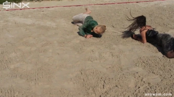 Gorgeous Girls Get Wet And Messy In The Park Screencap 44 on sinx.preview.netperv.com