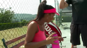 Golden Shower after Tennis Screencap 8 on sinx.preview.netperv.com