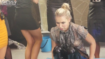 Messy Wrestling: Royal Oil Smackdown - Get Her Down And Slop Around! 2 Audience Fights! Screencap 68 on sinx.preview.netperv.com