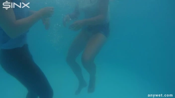 Sexy Swim Babes Play In The Pool Screencap 21 on sinx.preview.netperv.com