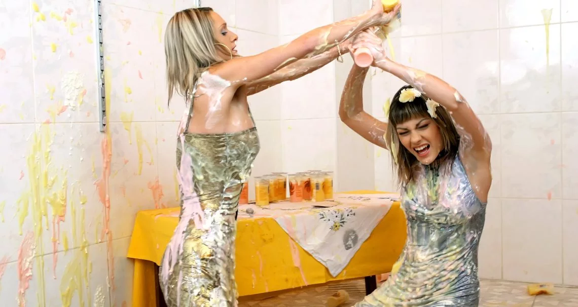 Yogurt Photo Shoot Gets Out Of Hand on sinx.preview.netperv.com