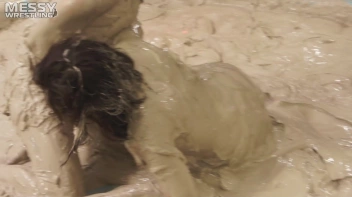 Messy Wrestling: Fashion Freaks Throw Down In The Mud - Watch Them Roar! Screencap 27 on sinx.preview.netperv.com