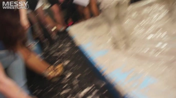 Messy Wrestling: Fashion Freaks Throw Down In The Mud - Watch Them Roar! Screencap 65 on sinx.preview.netperv.com