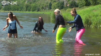 Fun Fueled Water Fight Heads To The River Screencap 11 on sinx.preview.netperv.com