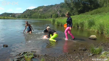 Fun Fueled Water Fight Heads To The River Screencap 21 on sinx.preview.netperv.com