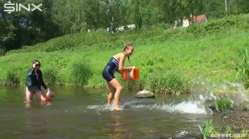 Fun Fueled Water Fight Heads To The River Screencap 31 on sinx.preview.netperv.com