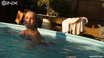 Cute Girls Take A Fully Clothed Dip In The Pool Screencap 64 on sinx.preview.netperv.com