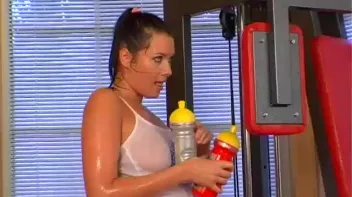 White Cotton Undershirt Wetlook Fun Screencap 10 on sinx.preview.netperv.com