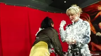 Massive, Sexy Foam Fight Screencap 16 on sinx.preview.netperv.com