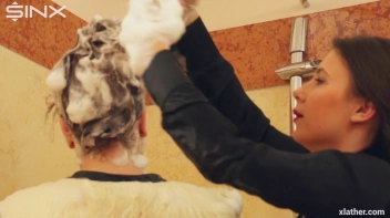 Sexy Babes Shower Together Fully Clothed Screencap 24 on sinx.preview.netperv.com