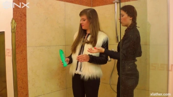 Sexy Babes Shower Together Fully Clothed Screencap 3 on sinx.preview.netperv.com