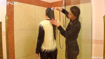 Sexy Babes Shower Together Fully Clothed Screencap 39 on sinx.preview.netperv.com