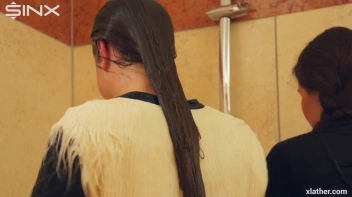 Sexy Babes Shower Together Fully Clothed Screencap 40 on sinx.preview.netperv.com