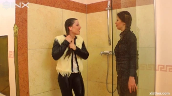 Sexy Babes Shower Together Fully Clothed Screencap 41 on sinx.preview.netperv.com