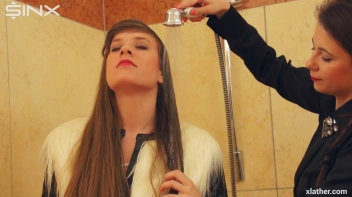 Sexy Babes Shower Together Fully Clothed Screencap 5 on sinx.preview.netperv.com