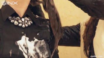 Sexy Babes Shower Together Fully Clothed Screencap 52 on sinx.preview.netperv.com