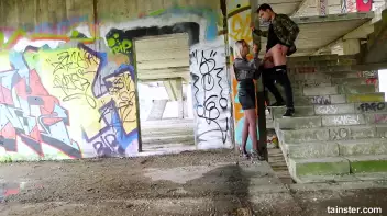 His piss will keep this bossy blonde warm Screencap 30 on sinx.preview.netperv.com