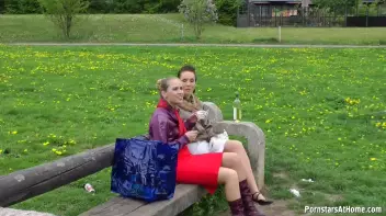 Messy Catfight Ends Up In The Pond Screencap 10 on sinx.preview.netperv.com