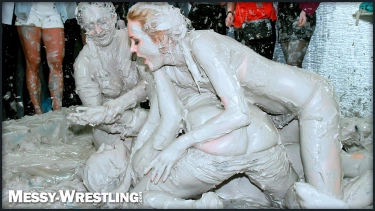 Latest deal - Muddy Wrestling: Shiny Tag-Teamers Tear It Up In The Mud!