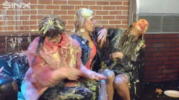 Cream Flans Make The Party Even Messier! Screencap 58 on sinx.preview.netperv.com