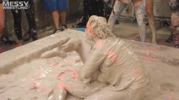Messy Wrestling: Tattooed Beauty, Ripped Clothes & Lots Of Mud Covered Booby & Booty! Screencap 52 on sinx.preview.netperv.com