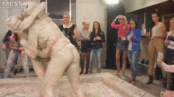Messy Wrestling: Tattooed Beauty, Ripped Clothes & Lots Of Mud Covered Booby & Booty! Screencap 76 on sinx.preview.netperv.com