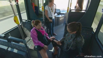 Babes Get Wet And Messy On The Bus Screencap 13 on sinx.preview.netperv.com