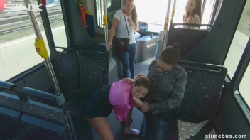 Babes Get Wet And Messy On The Bus Screencap 32 on sinx.preview.netperv.com