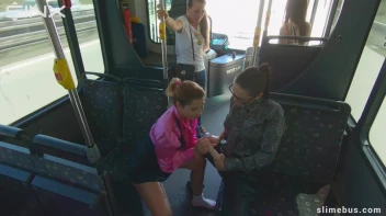 Babes Get Wet And Messy On The Bus Screencap 33 on sinx.preview.netperv.com