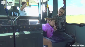 Babes Get Wet And Messy On The Bus Screencap 6 on sinx.preview.netperv.com