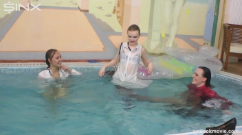 Three Sexy Chicks Go Swimming In Their Clothes Screencap 33 on sinx.preview.netperv.com