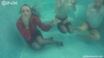 Three Sexy Chicks Go Swimming In Their Clothes Screencap 52 on sinx.preview.netperv.com