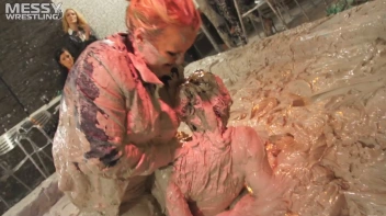 Muddy Wrestling: Roughin' Up The Ring In Leather! 2 Amateur Battles - Audience vs. Audience Screencap 50 on sinx.preview.netperv.com