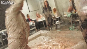 Muddy Wrestling: Roughin' Up The Ring In Leather! 2 Amateur Battles - Audience vs. Audience Screencap 54 on sinx.preview.netperv.com