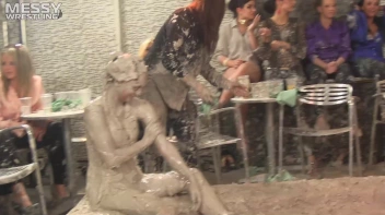 Muddy Wrestling: Roughin' Up The Ring In Leather! 2 Amateur Battles - Audience vs. Audience Screencap 57 on sinx.preview.netperv.com