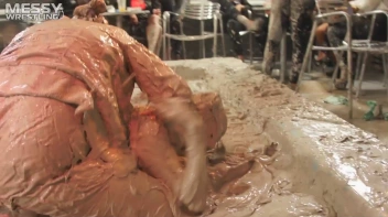 Muddy Wrestling: Roughin' Up The Ring In Leather! 2 Amateur Battles - Audience vs. Audience Screencap 64 on sinx.preview.netperv.com