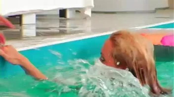 Play Fighting Turns Serious In The Pool Screencap 30 on sinx.preview.netperv.com