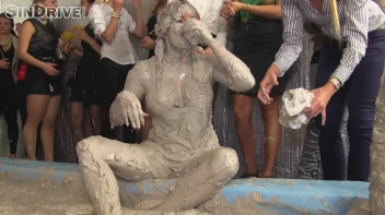 Muddy Wrestling: Jenna Lovely vs Lilith Virago & Gabriella vs. Sheila Screencap 22 on sinx.preview.netperv.com