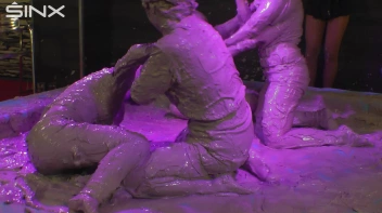 Referee Gets Wrestled Into The Mud During Match Screencap 41 on sinx.preview.netperv.com