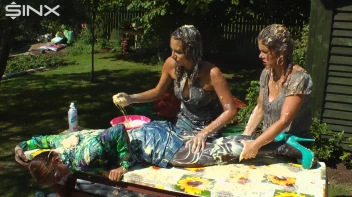 Wet And Messy Duo Splosh Their Friend Screencap 20 on sinx.preview.netperv.com