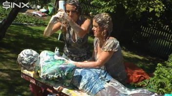 Wet And Messy Duo Splosh Their Friend Screencap 27 on sinx.preview.netperv.com