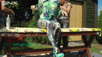 Wet And Messy Duo Splosh Their Friend Screencap 37 on sinx.preview.netperv.com