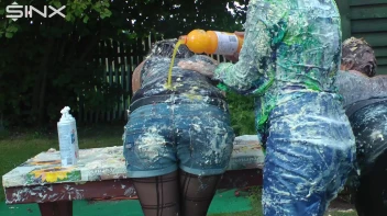 Wet And Messy Duo Splosh Their Friend Screencap 48 on sinx.preview.netperv.com