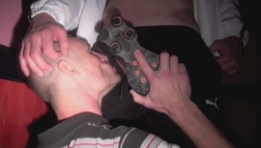 Latest deal - french twnink sneakers submission by muscle boy