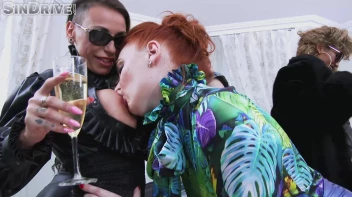 The Flavors Of Vintage!  Mega Babe Bash Begins With Fashion On Display And Jizz In Her Face! Screencap 8 on sinx.preview.netperv.com