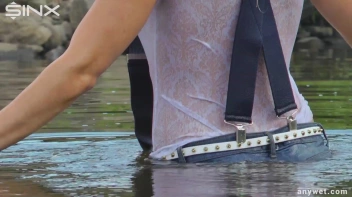 Seductive Blonde Smokes And Gets Drenched In Lake Screencap 30 on sinx.preview.netperv.com